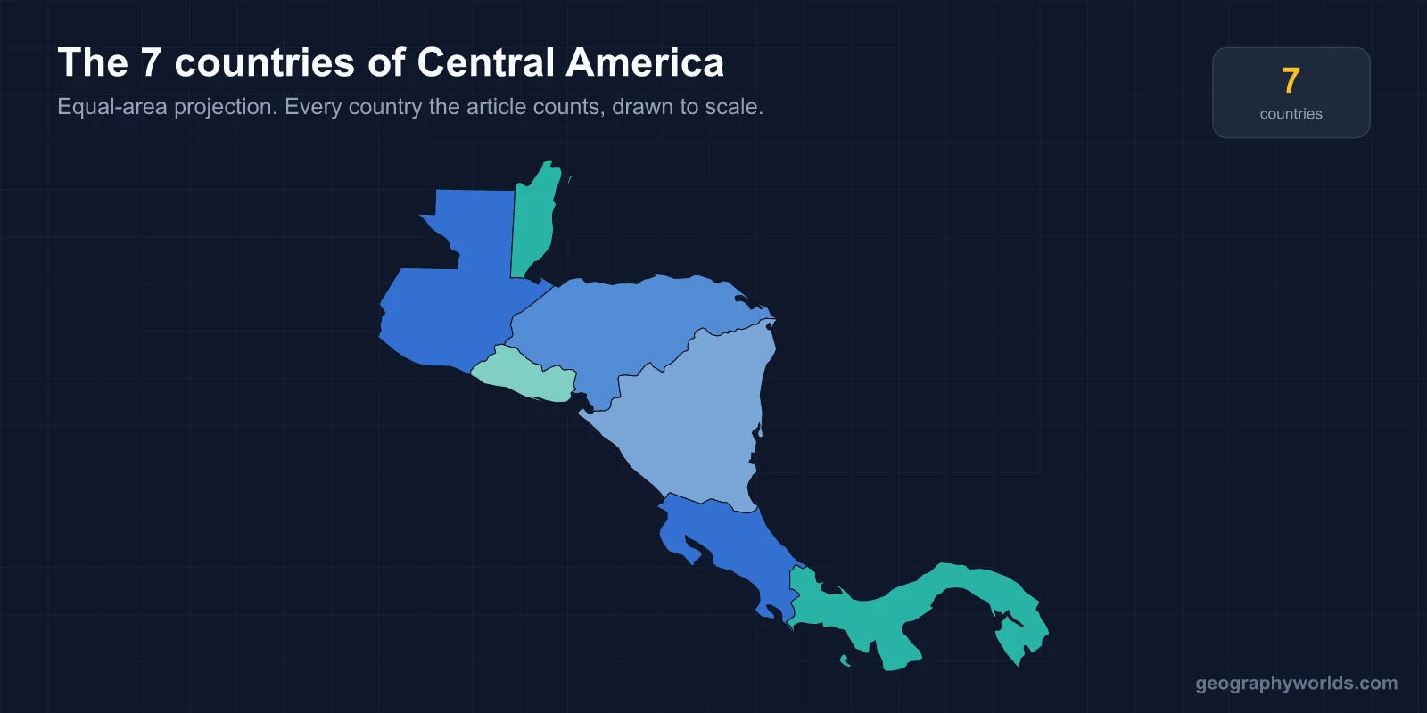 How Many Countries Are in Central America? Complete List of 7 Nations
