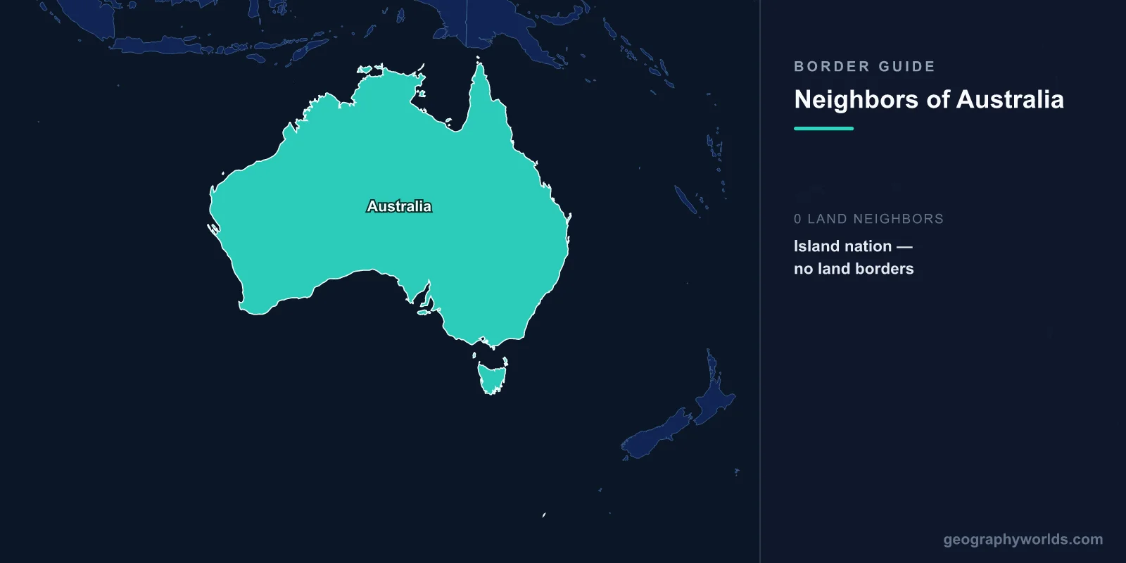 Countries That Border Australia: Maritime Neighbors Explained