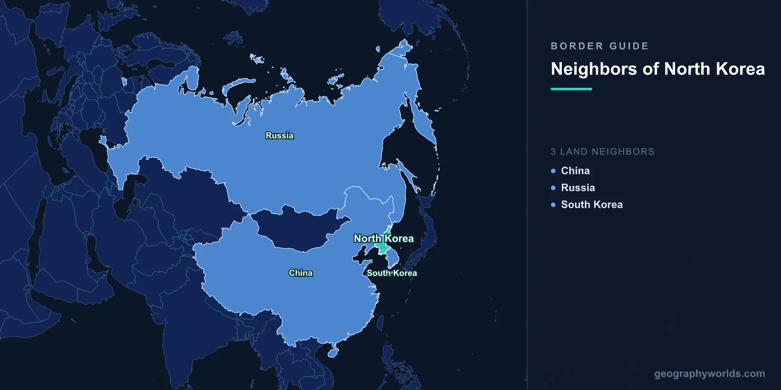 Countries That Border North Korea: Complete Guide to North Korea's 3 Neighbors