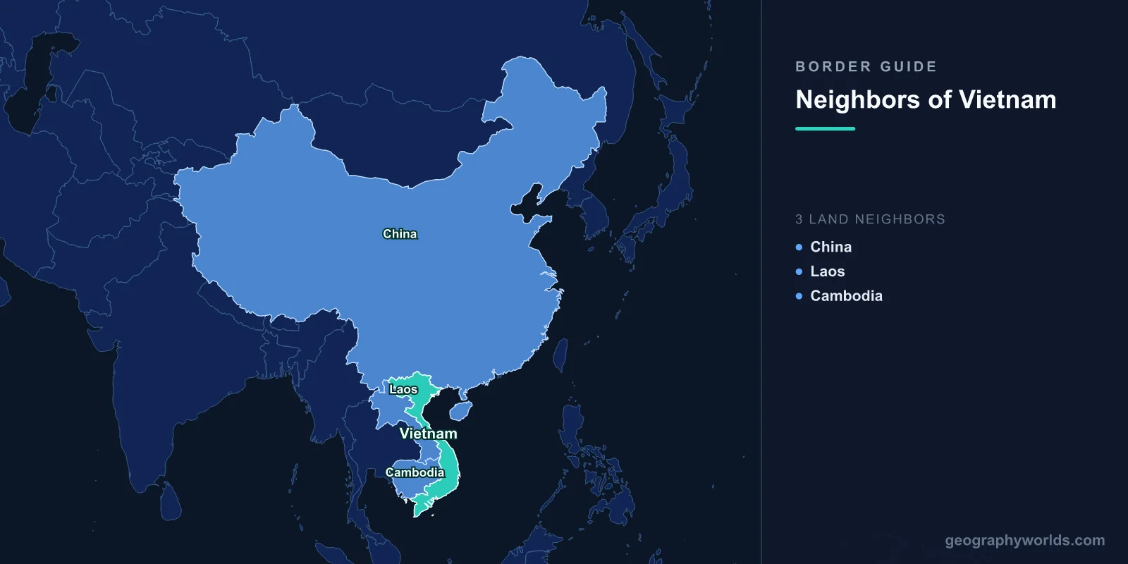 Countries That Border Vietnam: Complete Guide to Vietnam's 3 Neighbors