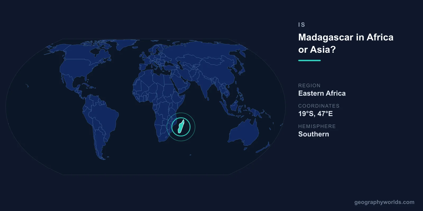 Is Madagascar in Africa or Asia? Geographic Placement Explained