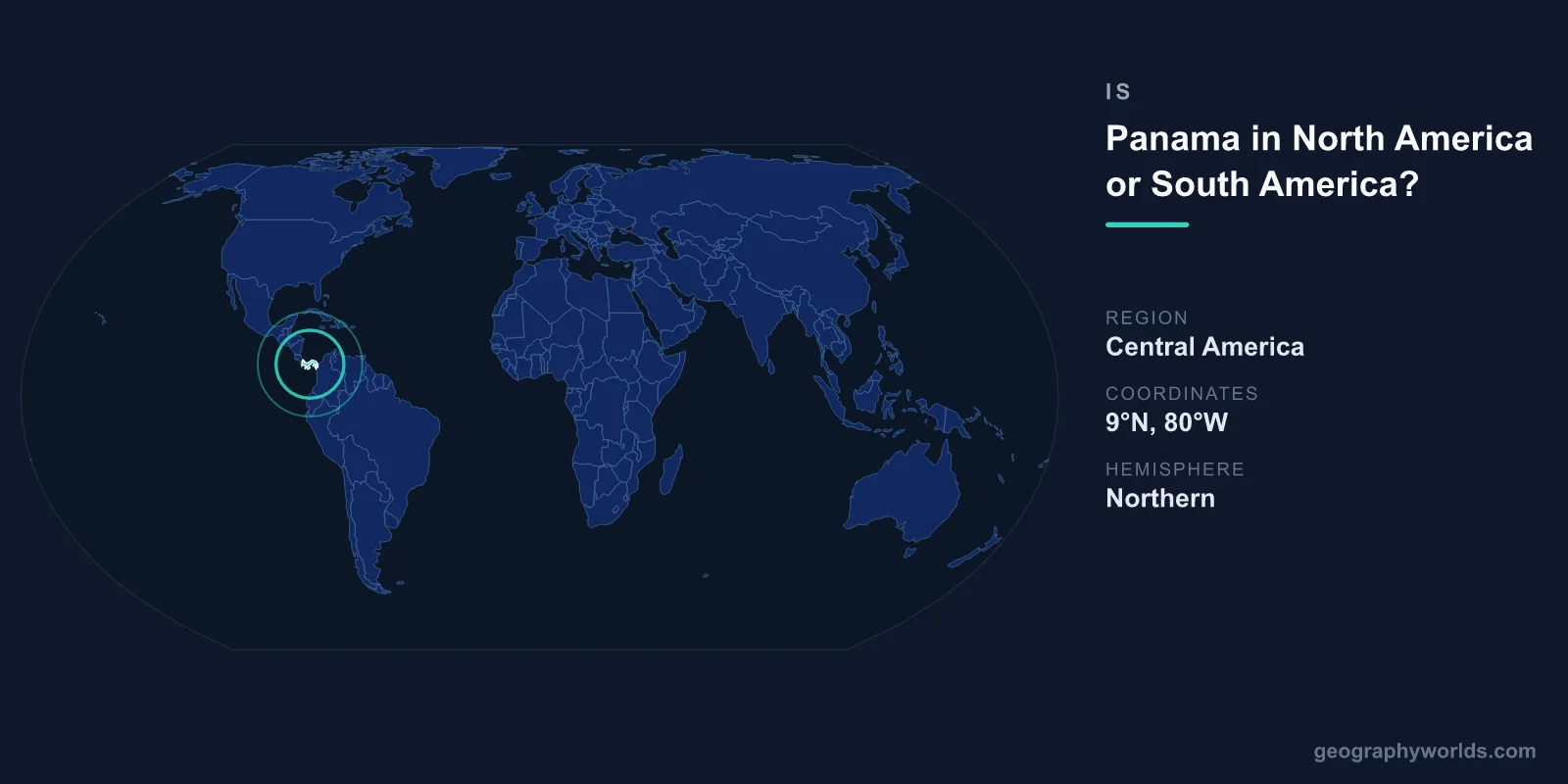 Is Panama in North America or South America? Geographic Placement Explained