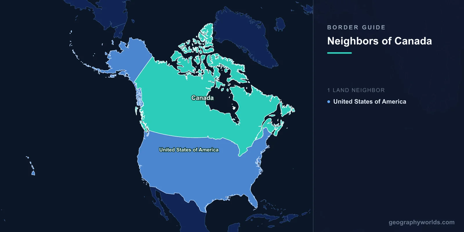 Neighboring Countries of Canada: Complete Border Guide