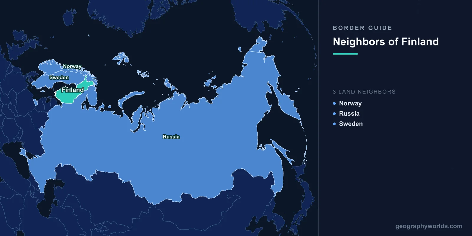 Neighboring Countries of Finland: Complete Border Guide