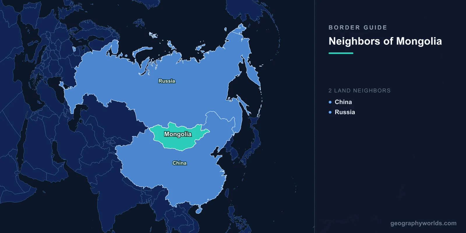 Neighboring Countries of Mongolia: Complete Border Guide