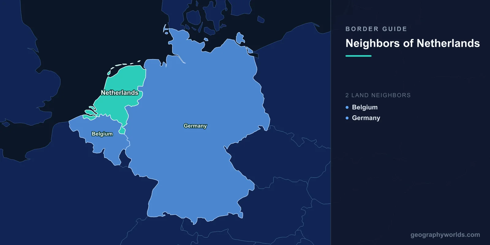 Neighboring Countries of Netherlands: Complete Border Guide