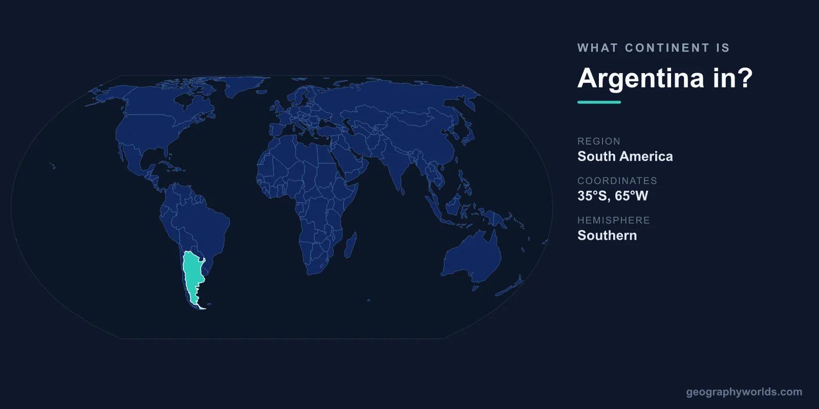What Continent Is Argentina In? Location & Geography Explained