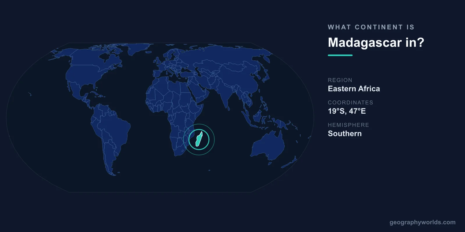 What Continent Is Madagascar In? Location & Geography Explained