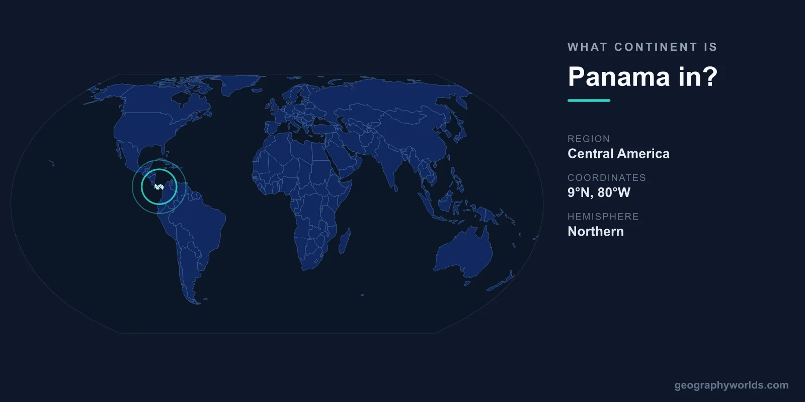 What Continent Is Panama In? Location & Geography Explained