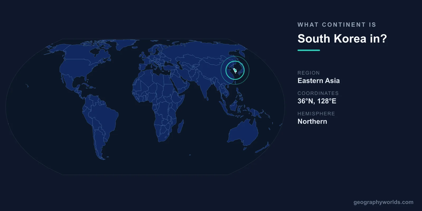 What Continent Is South Korea In? Location & Geography Explained