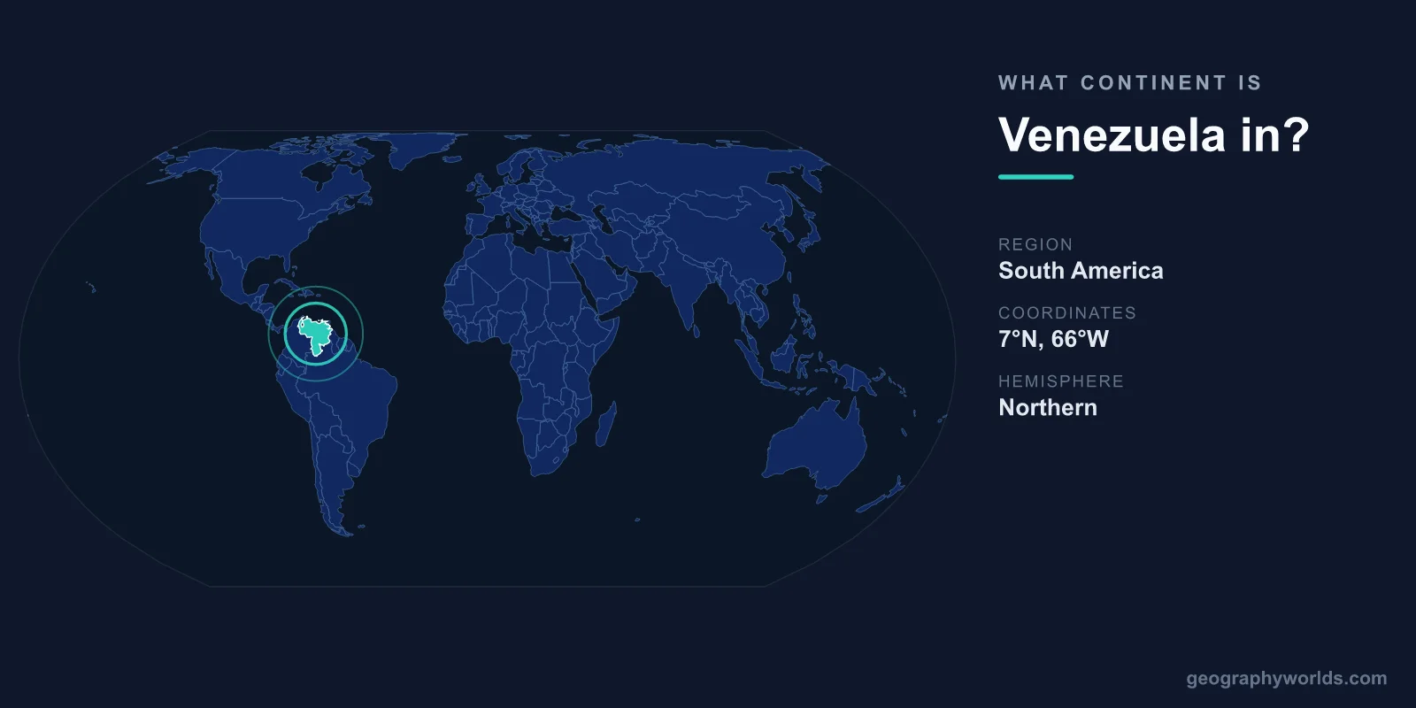 What Continent Is Venezuela In? Location & Geography Explained