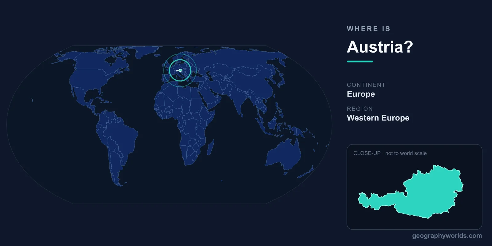 Where Is Austria? Location, Map & Geographic Guide