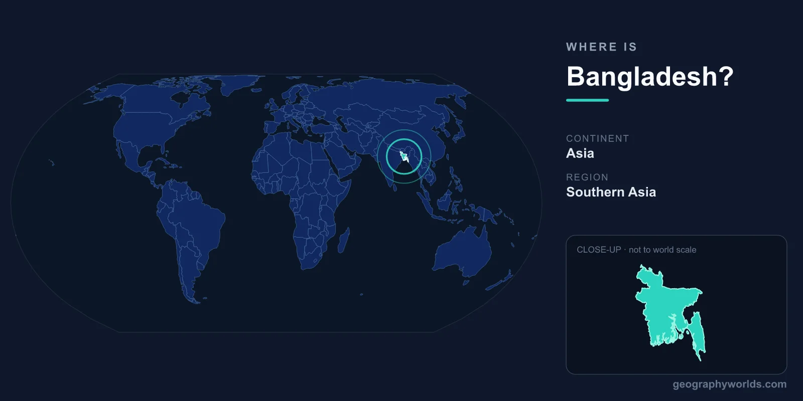 Where Is Bangladesh? Location, Map & Geographic Guide