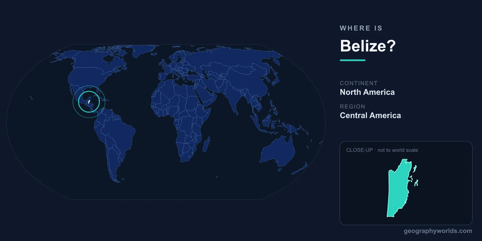 Where Is Belize? Location, Map & Geography Guide