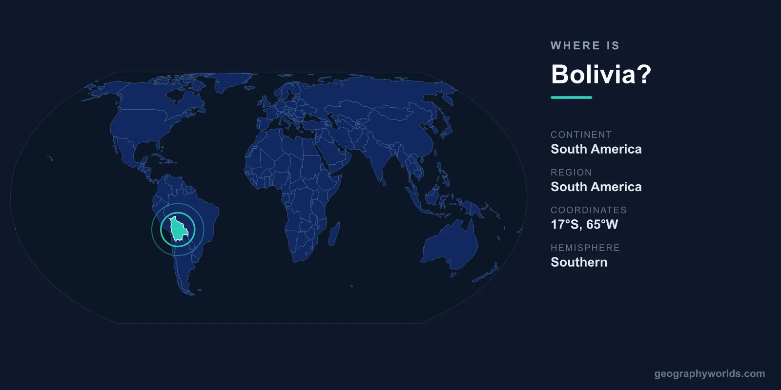 Where Is Bolivia? Location, Map & Geographic Guide