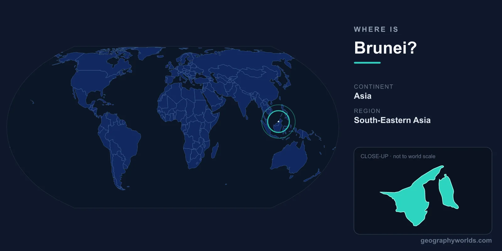 Where Is Brunei? Location, Map & Geography Guide