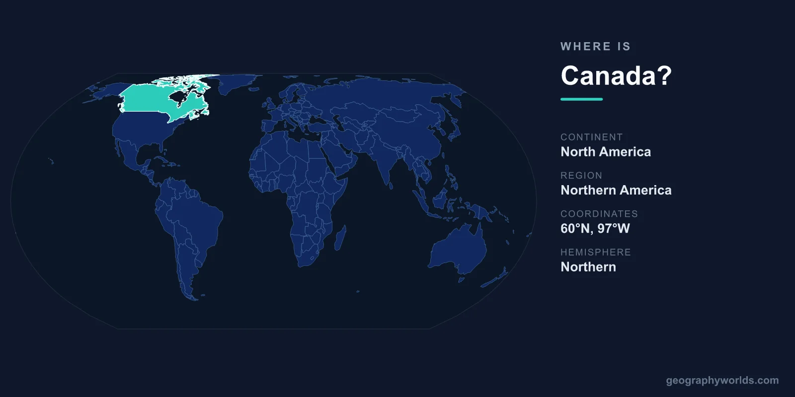 Where Is Canada? Location, Map & Geographic Guide