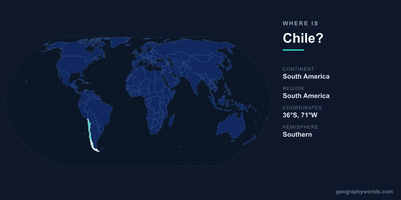 Where Is Chile? Location, Map & Geographic Guide