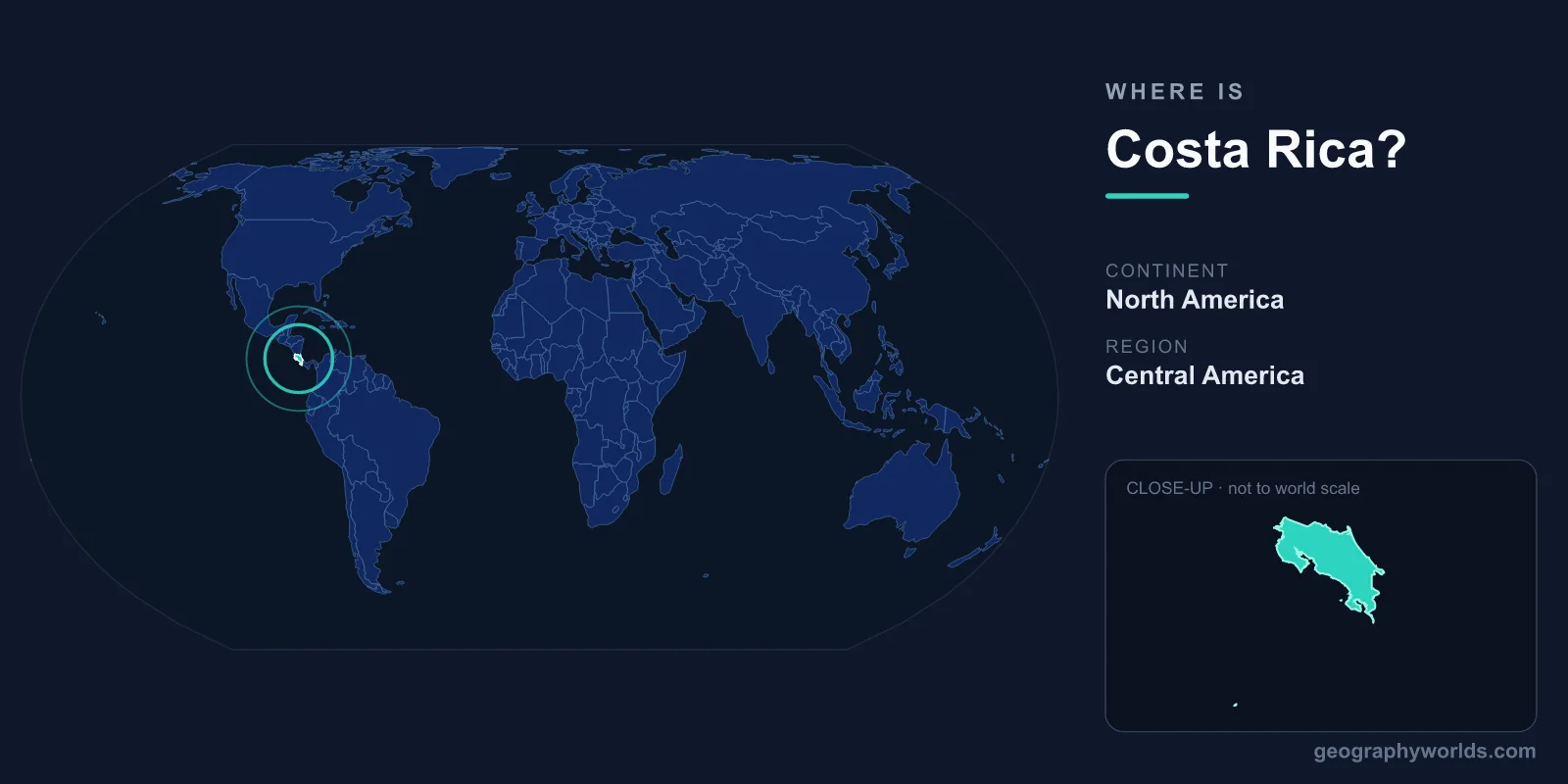 Where Is Costa Rica? Location, Map & Geographic Guide