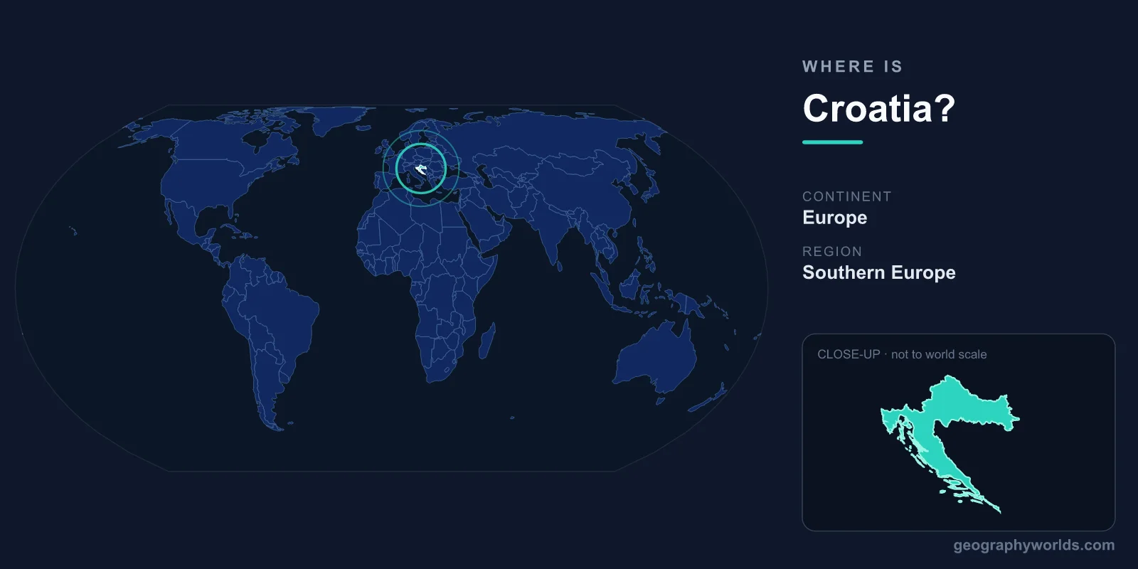 Where Is Croatia? Location, Map & Geographic Guide