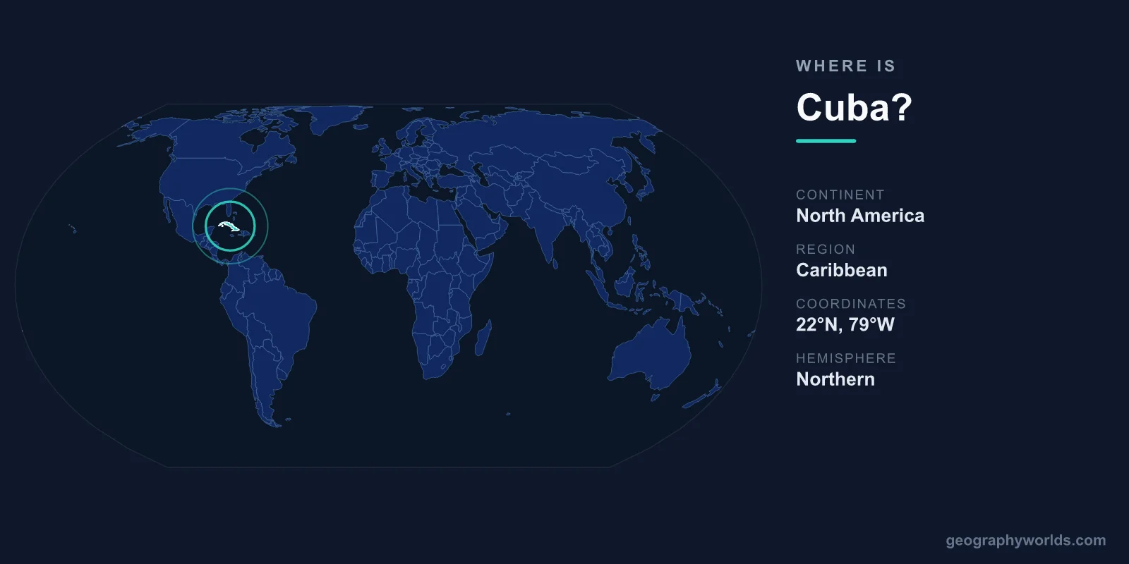 Where Is Cuba? Location, Map & Geographic Guide
