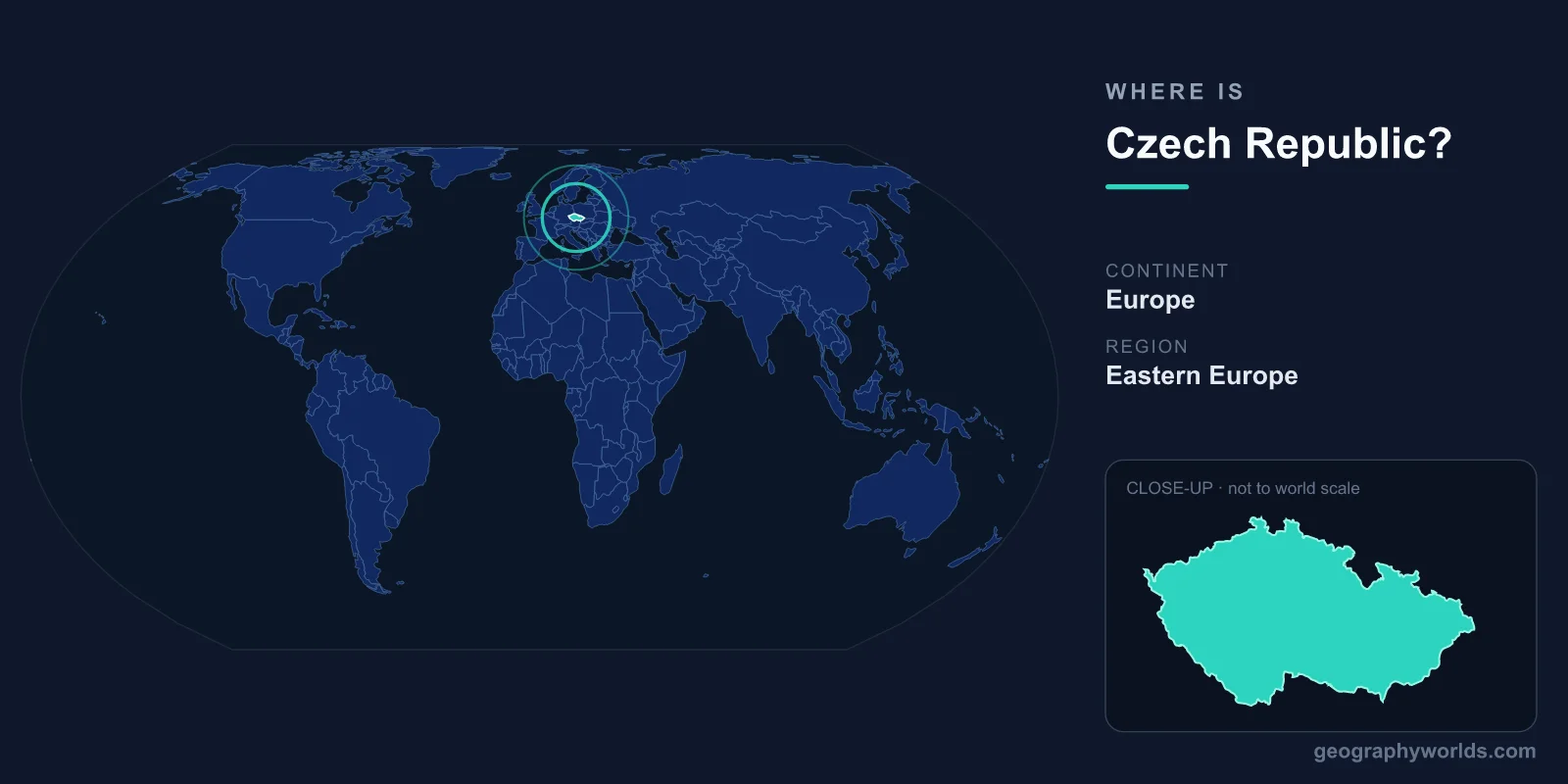 Where Is Czech Republic? Location, Map & Geographic Guide