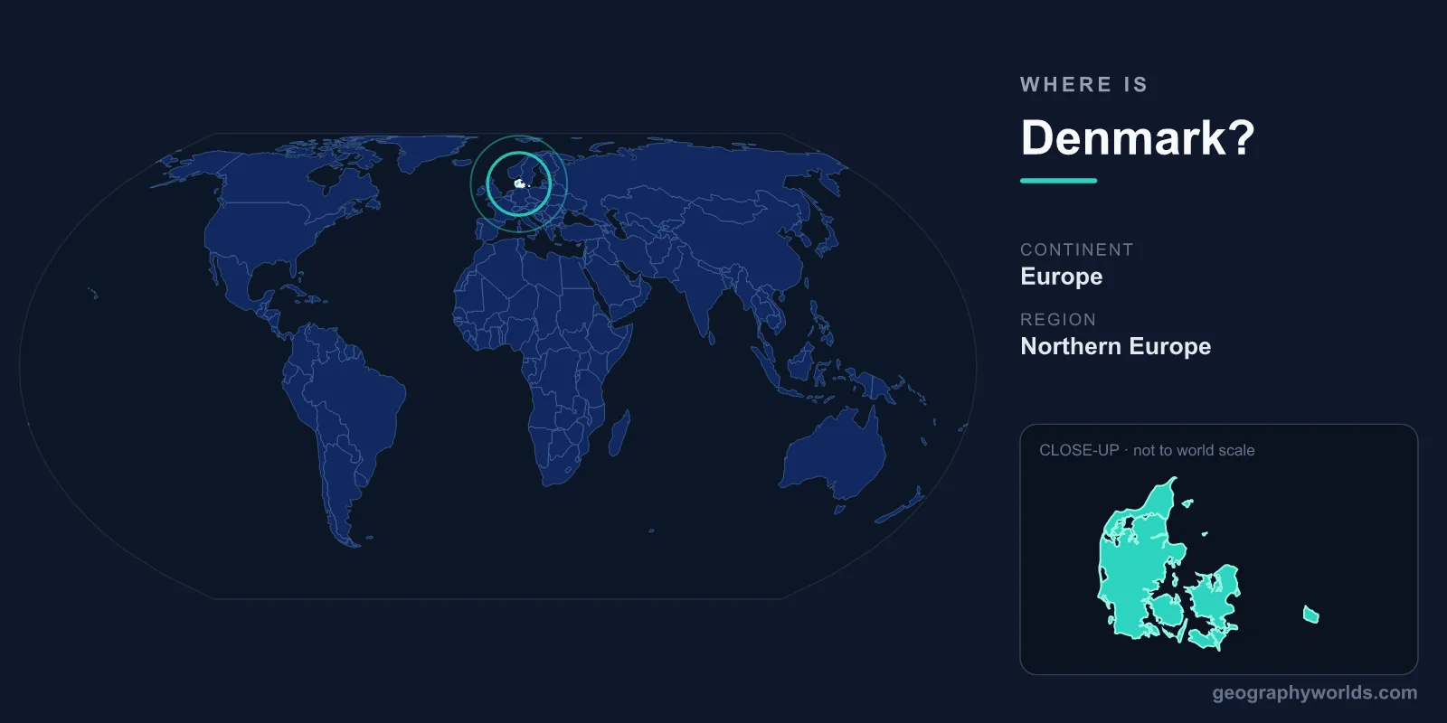 Where Is Denmark? Location, Map & Geographic Guide