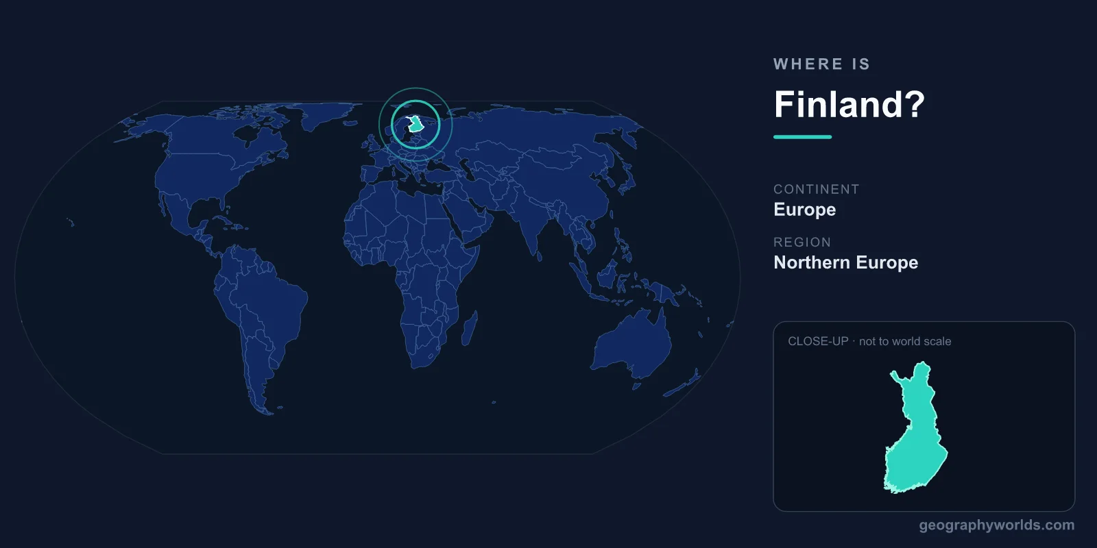 Where Is Finland? Location, Map & Geographic Guide