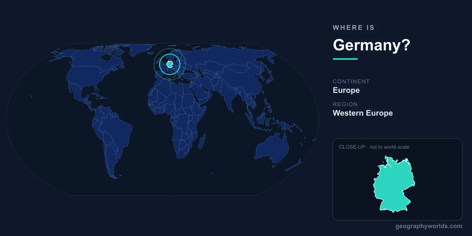 Where Is Germany? Location, Map & Geographic Guide