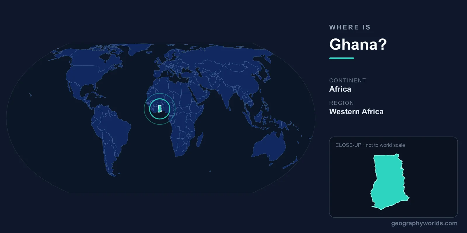 Where Is Ghana? Location, Map & Geographic Guide