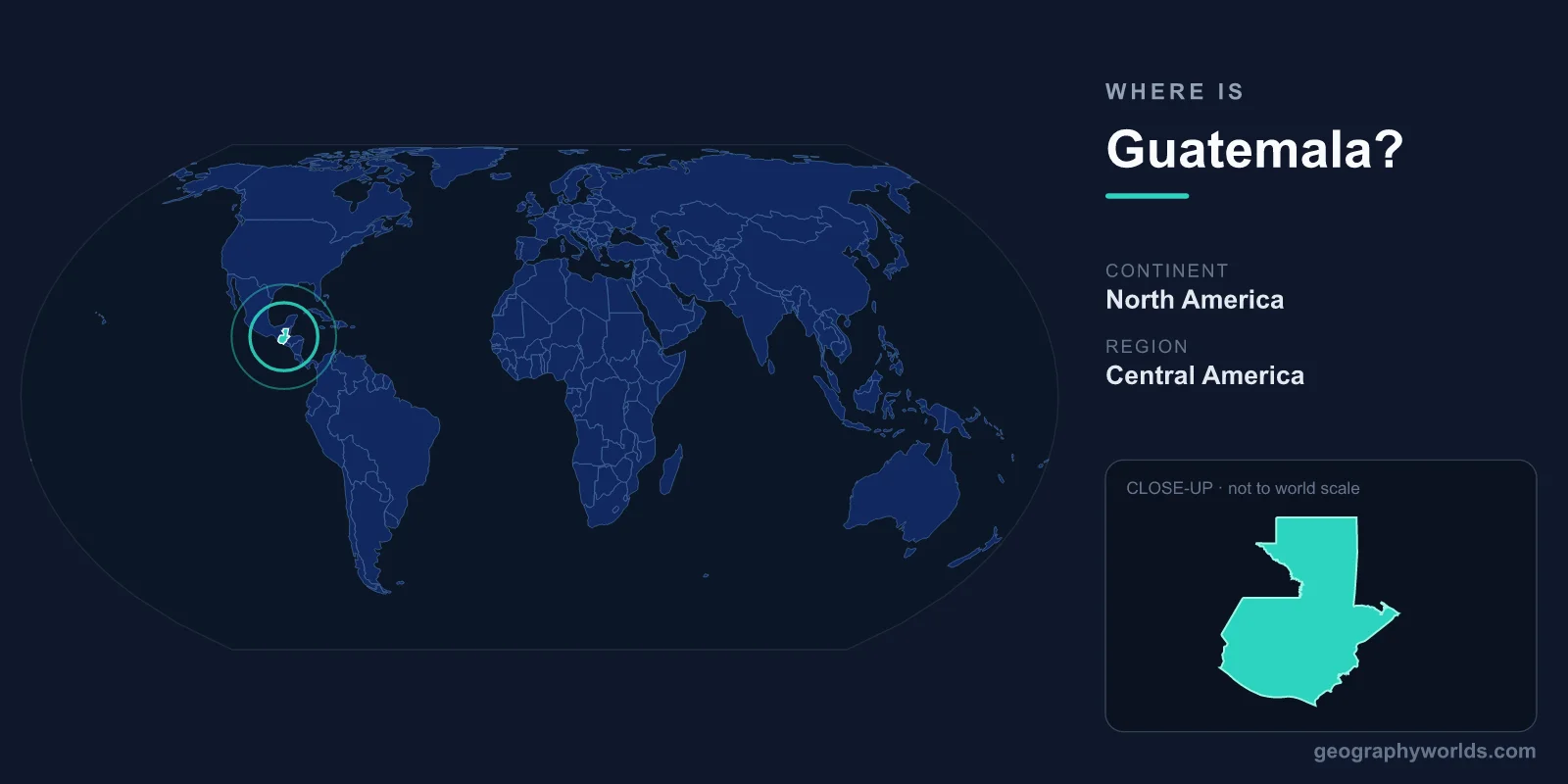 Where Is Guatemala? Location, Map & Geographic Guide