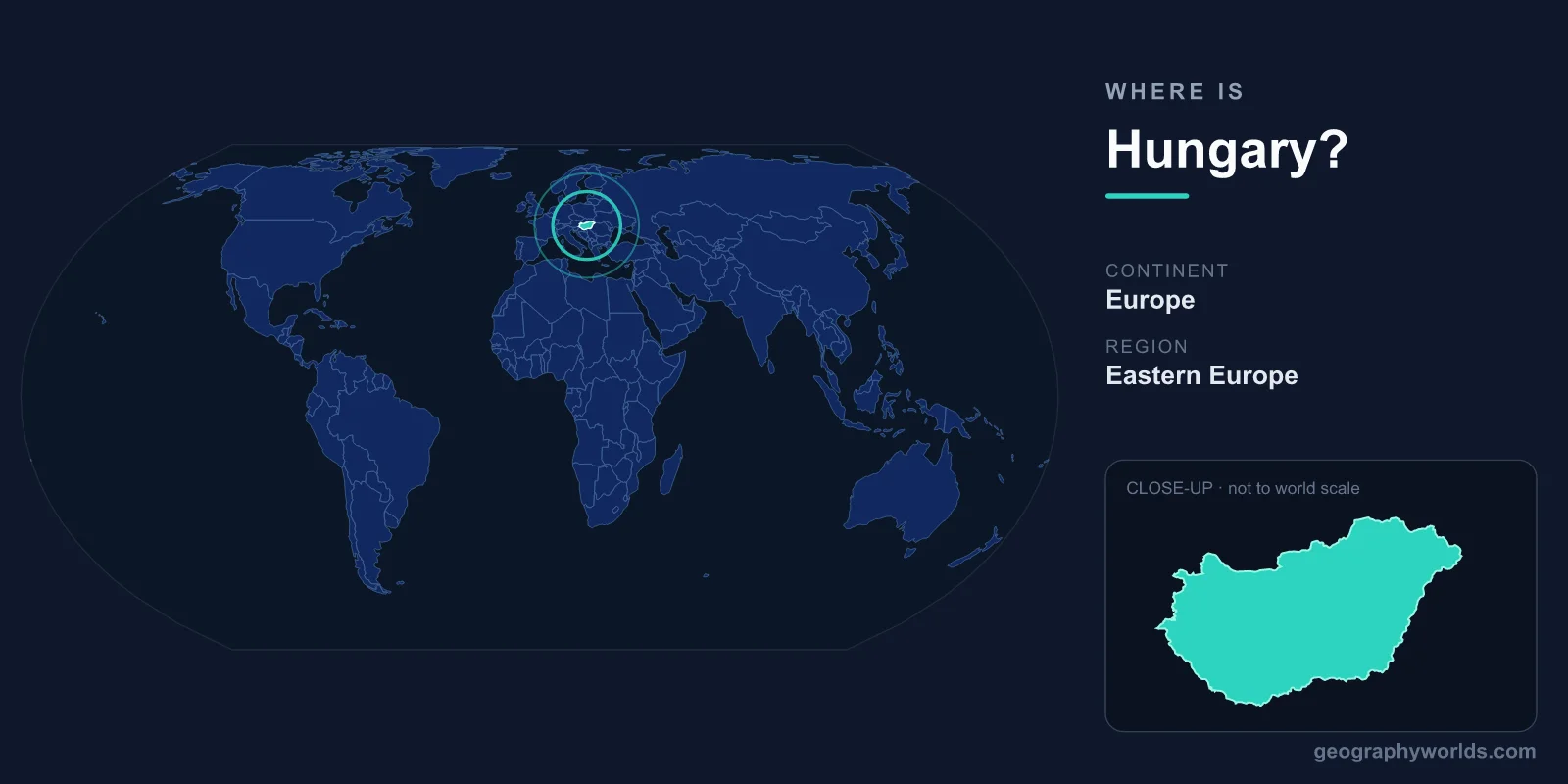 Where Is Hungary? Location, Map & Geographic Guide