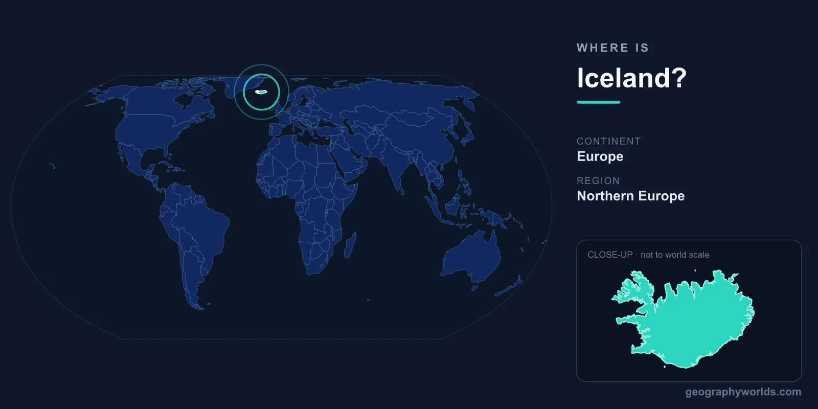 Where Is Iceland? Location, Map & Geographic Guide