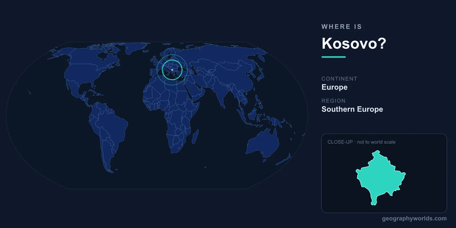 Where Is Kosovo? Location, Map & Geography Guide