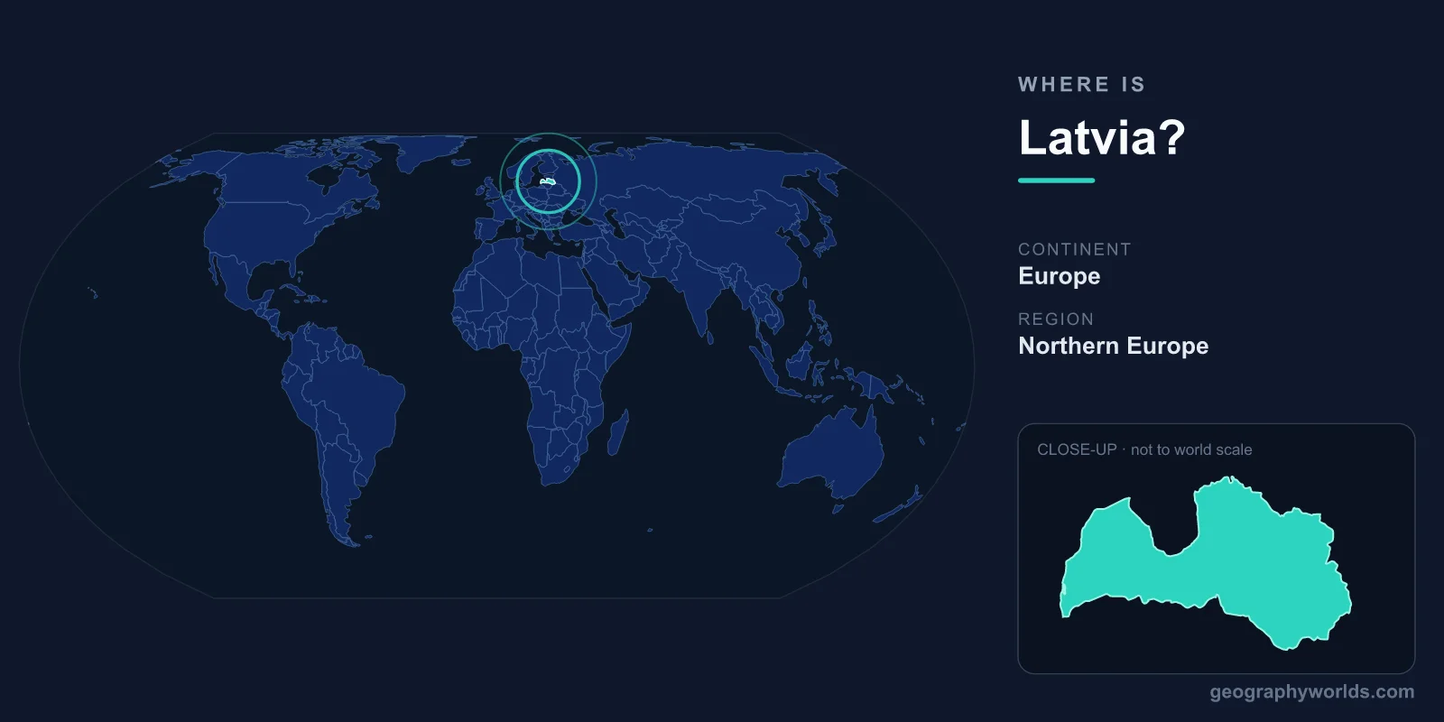 Where Is Latvia? Location, Map & Geographic Guide
