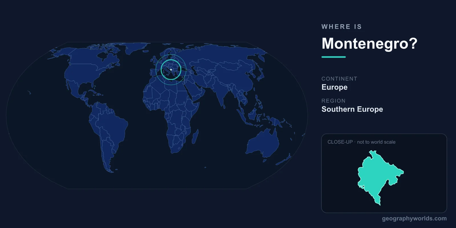 Where Is Montenegro? Location, Map & Geography Guide