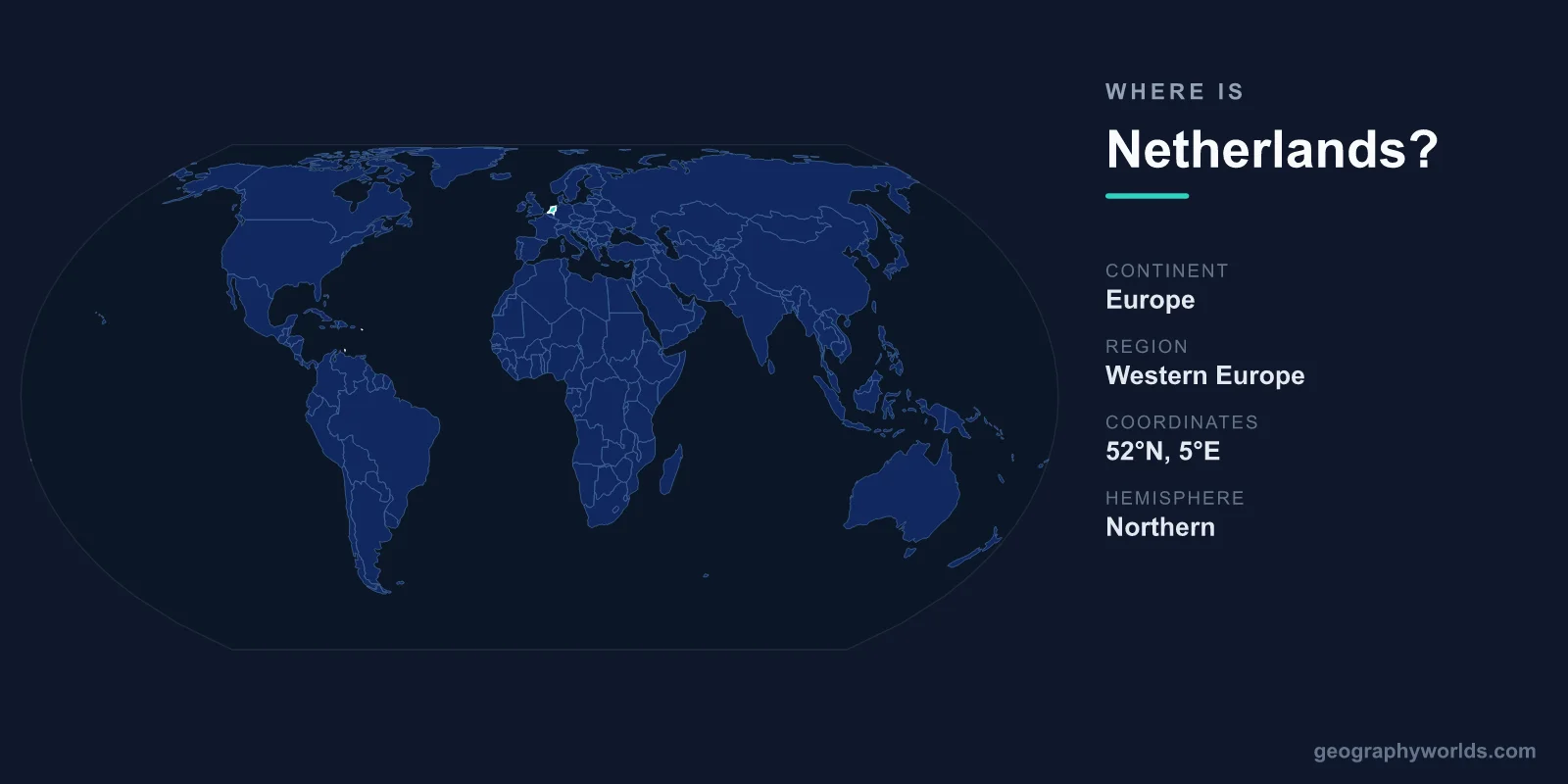 Where Is Netherlands? Location, Map & Geographic Guide
