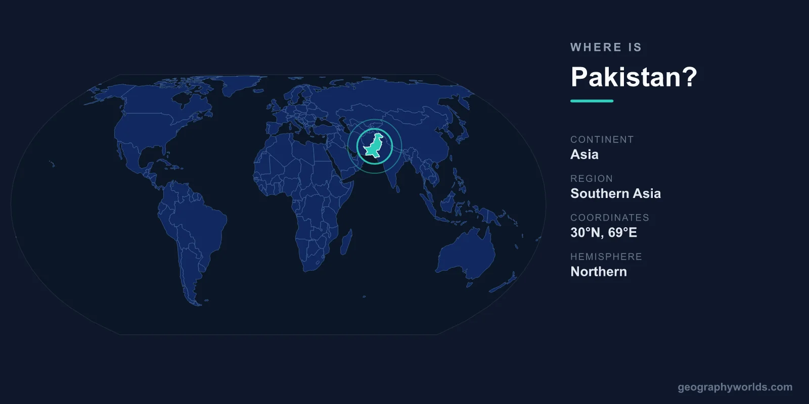 Where Is Pakistan? Location, Map & Geographic Guide