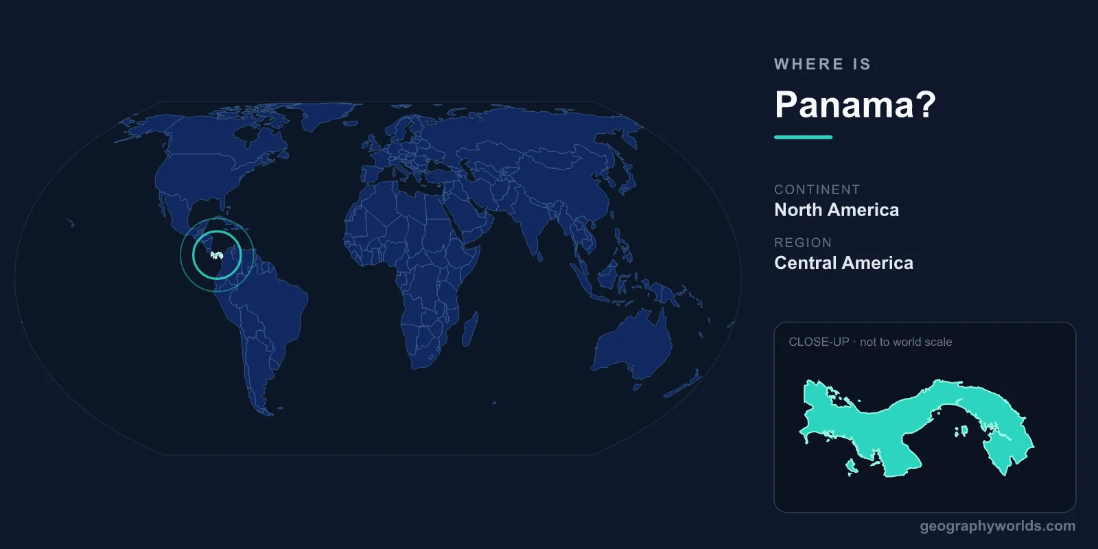 Where Is Panama? Location, Map & Geographic Guide