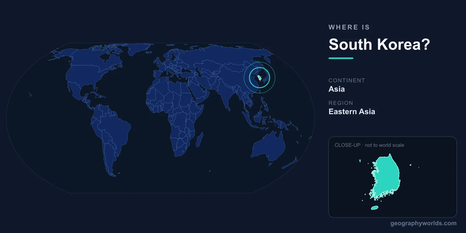 Where Is South Korea? Location, Map & Geographic Guide