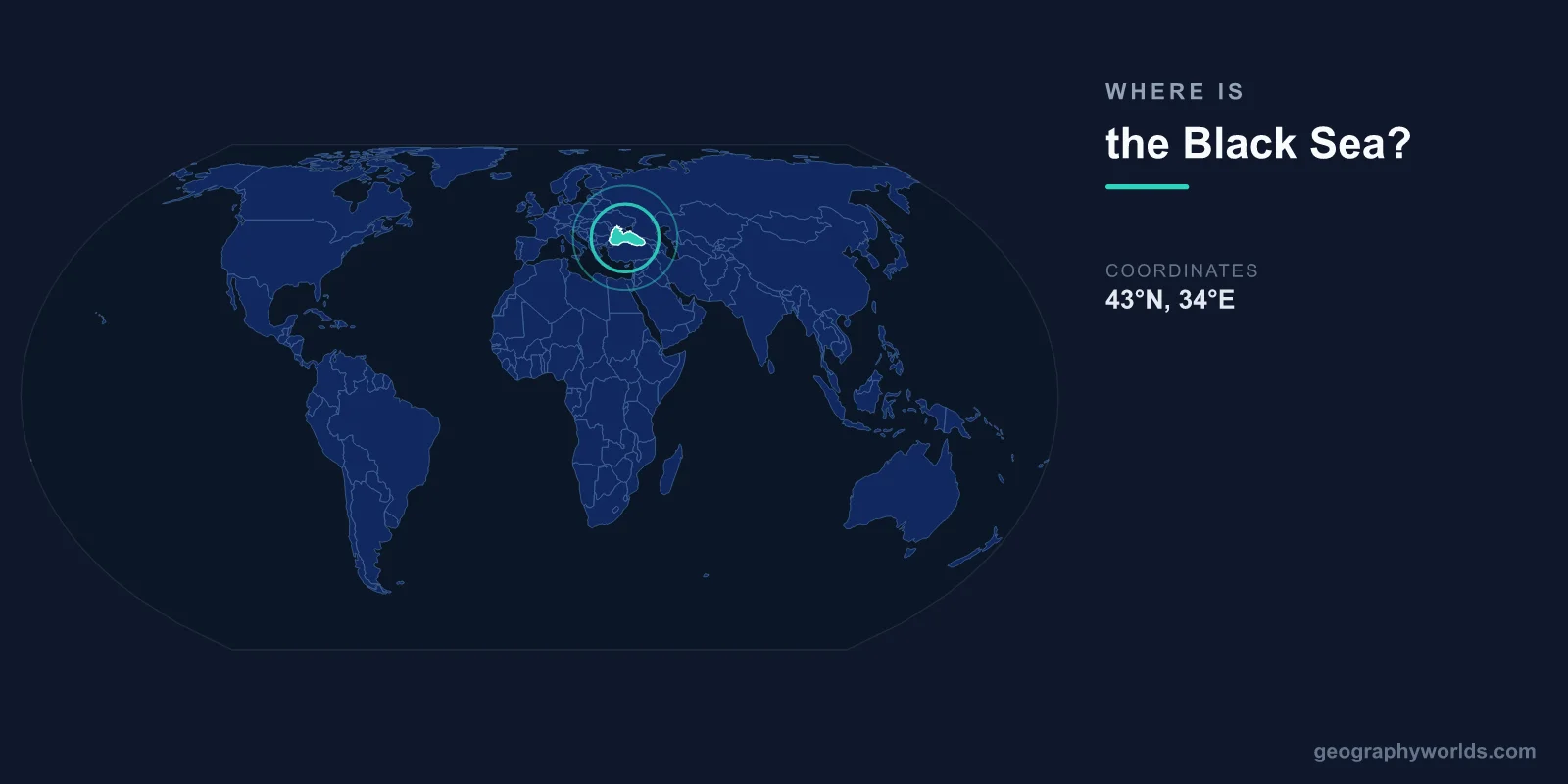 Where Is the Black Sea? Location, Map & Surrounding Countries