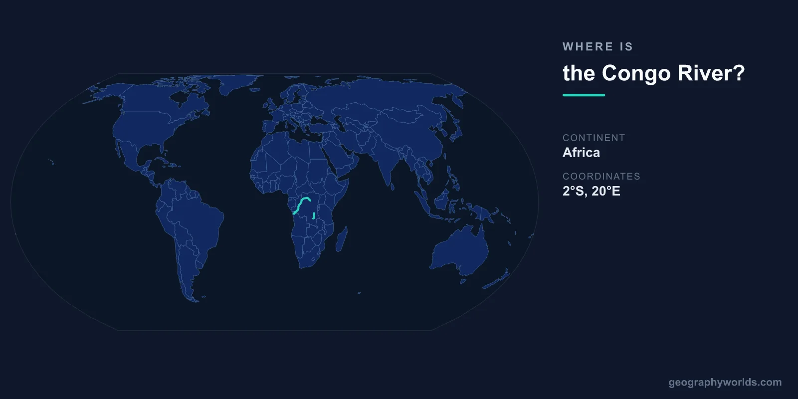 Where Is the Congo River? Location, Map & Countries It Crosses