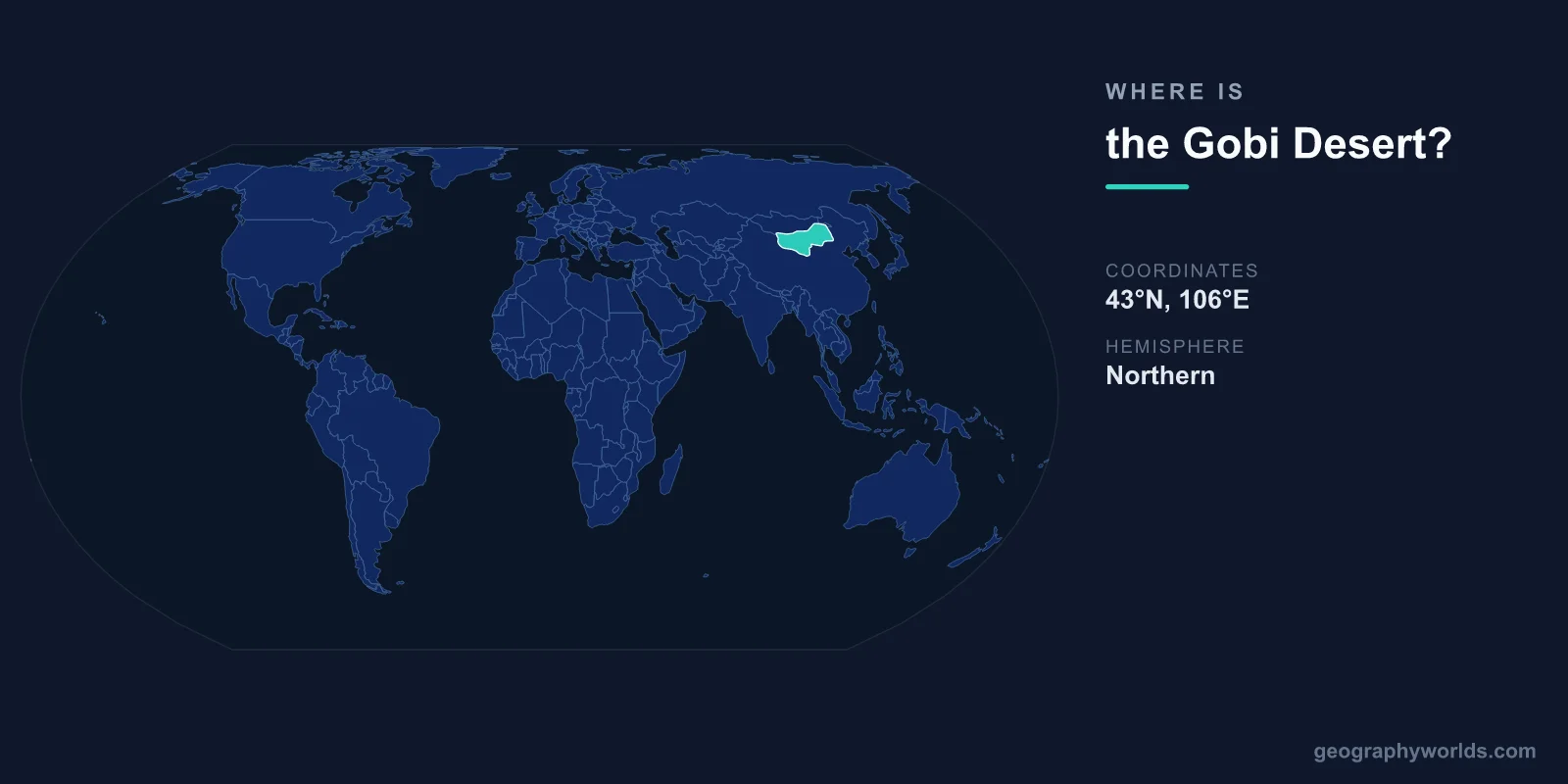 Where Is the Gobi Desert? Location, Map & Surrounding Regions