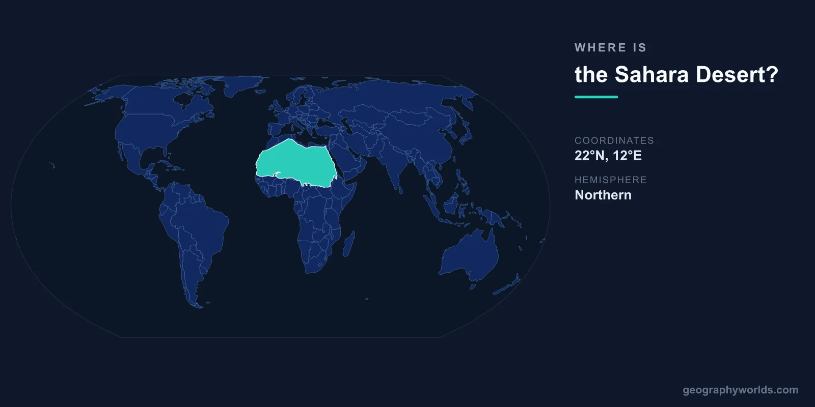 Where Is the Sahara Desert? Location, Map & Countries It Covers