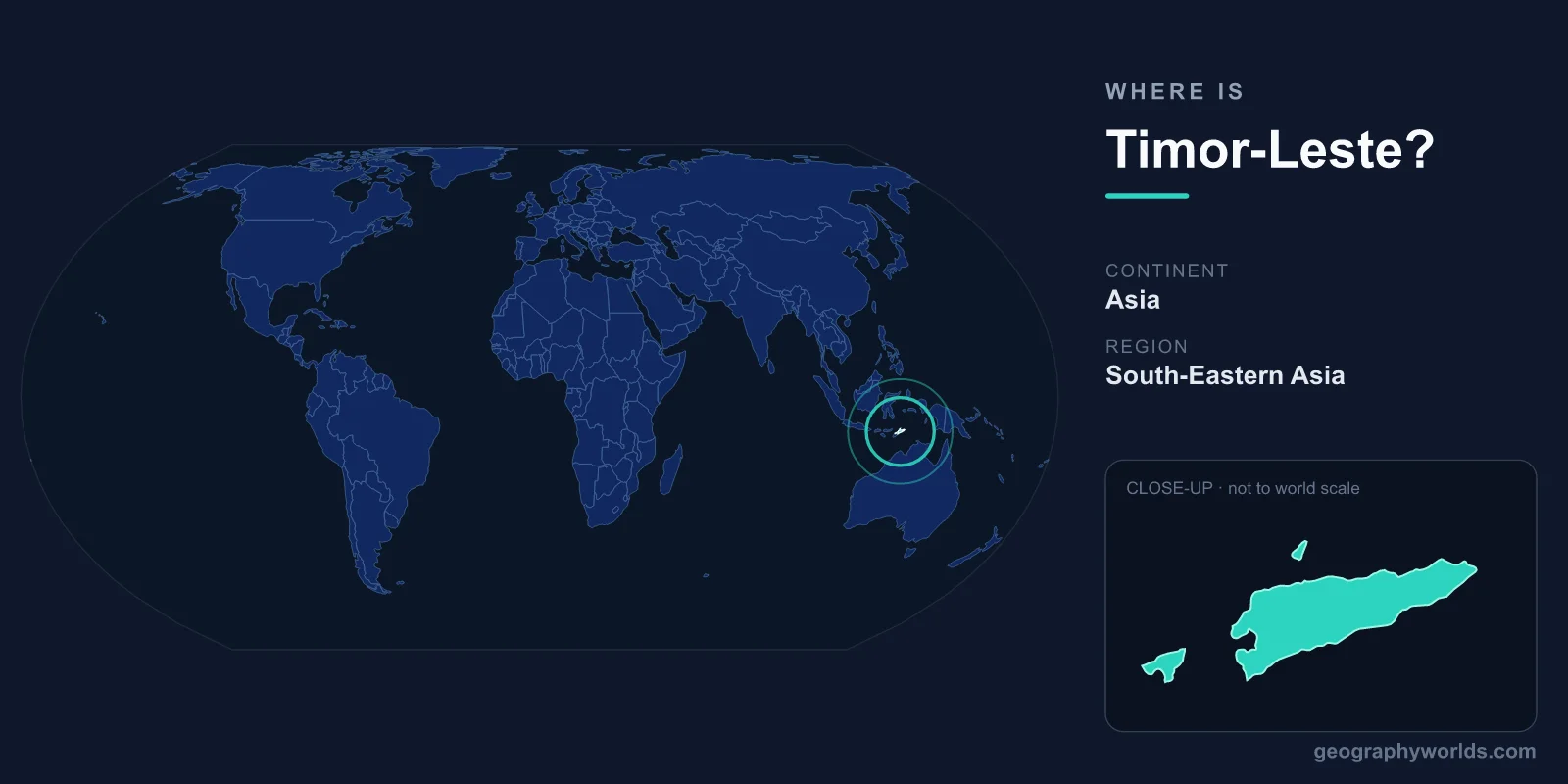 Where Is Timor-Leste? Location, Map & Geography Guide