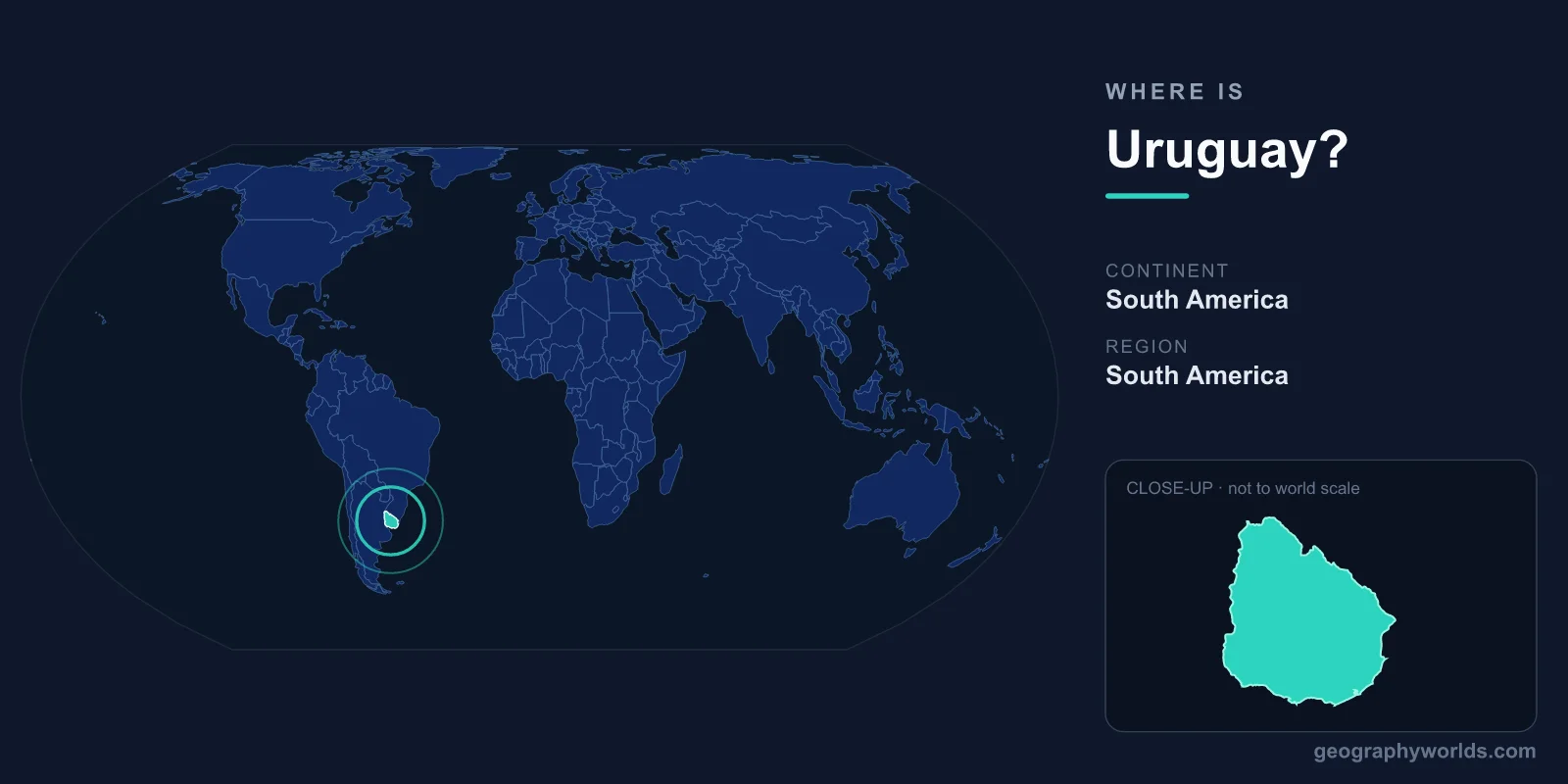 Where Is Uruguay? Location, Map & Geographic Guide