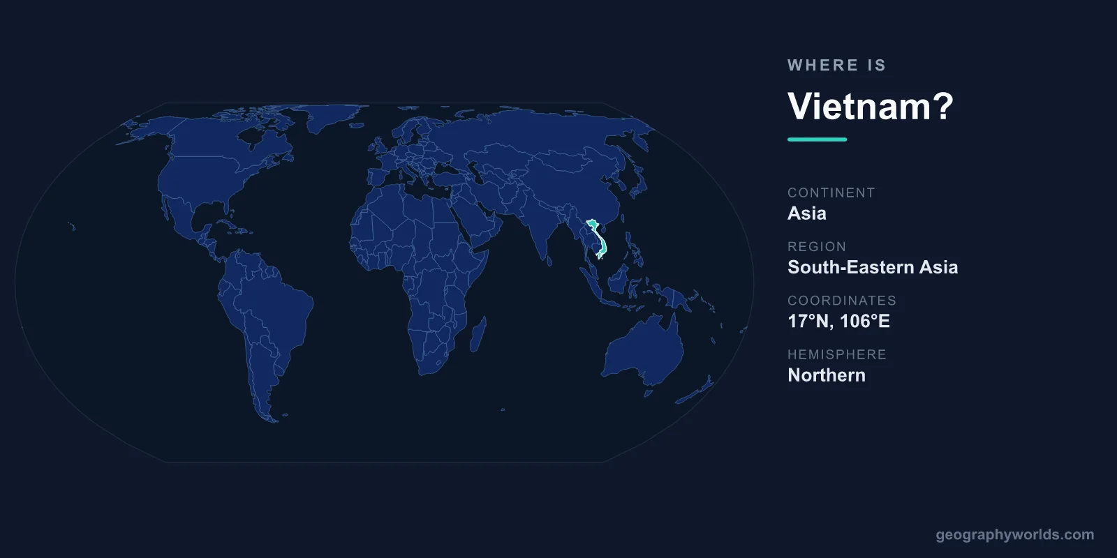 Where Is Vietnam? Location, Map & Geographic Guide
